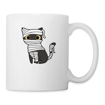 Mumie Chat - Mug blanc - blanc - Droite