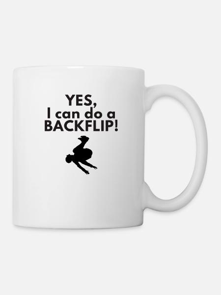 Backflip - Tasse - Weiß