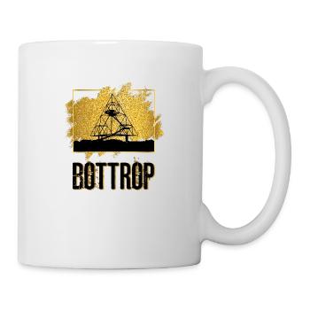 Bottrop Germany City Skyline Love Gold - Mug - white - Right