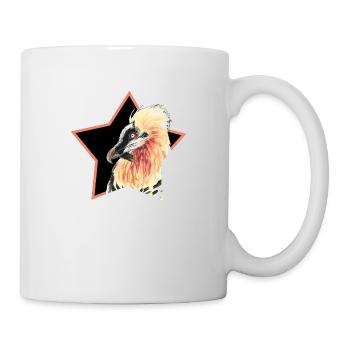 Bartgeier - Tasse - Weiß - Rechts