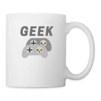 Geek - Tasse - Weiß - Rechts