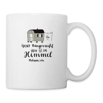 Himmelsbürger - Tasse - Weiß - Rechts