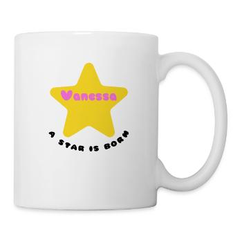 a star is born - Vanessa - Tasse - Weiß - Rechts