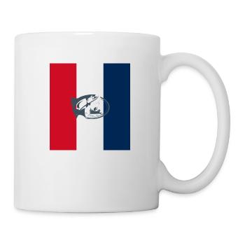 Drapeau français de la pêche - pêcheur français - Mug blanc - blanc - Droite