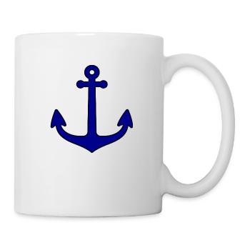 Anker - Tasse - Weiß - Rechts
