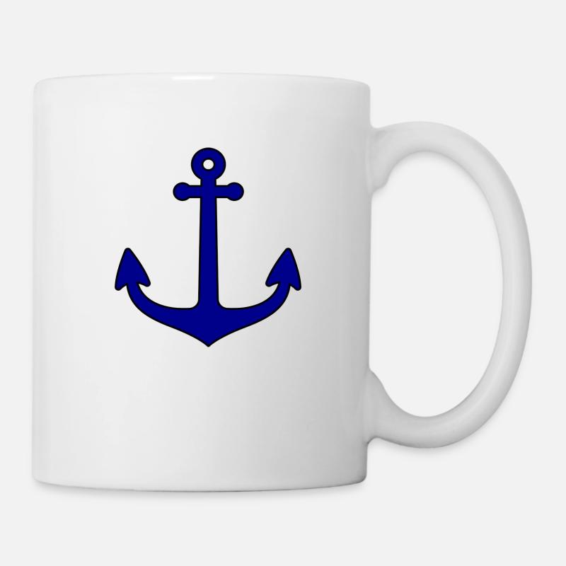 Anker - Tasse - Weiß