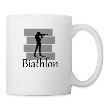 Biathlon - Mug - white - Right