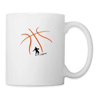 Basket-ball Basketball Basket - Mug blanc - blanc - Droite