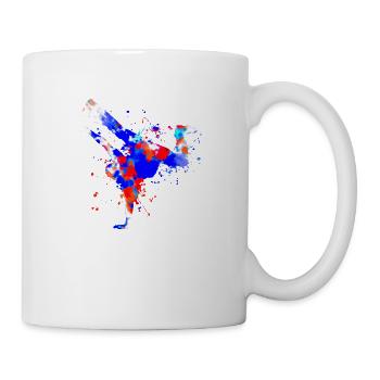 Breakdance Hip Hop Garçons Filles Hiphop Bboy BG - Mug blanc - blanc - Droite