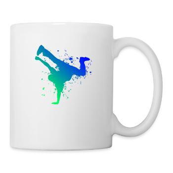 Break Hip Hop Dance Garçons Filles Breakdance Bboy - Mug blanc - blanc - Droite