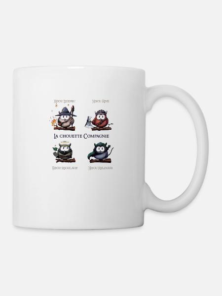 La Chouette Compagnie - Mug blanc - blanc