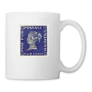 Ile Maurice Bleue - Mug blanc - blanc - Droite