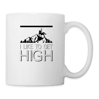 Bouldern Klettern Climbing - Tasse - Weiß - Rechts