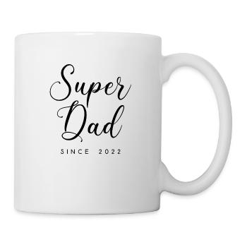 Superdad since 2022 Scripture Birth Father Saying - Mug - white - Right