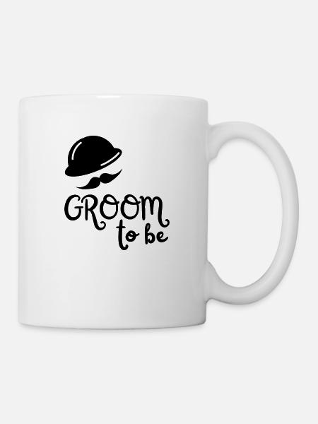Groom to be - Junggesellenabschied - Tasse - Weiß