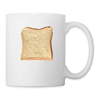 Toast - Ungetoastet - Tasse - Weiß - Rechts