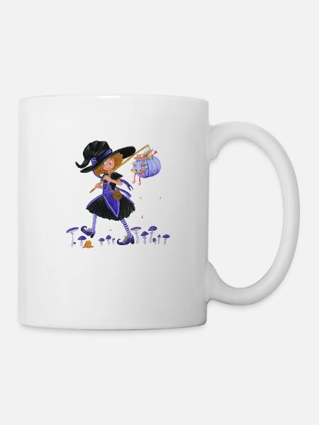 Hexe - Tasse - Weiß