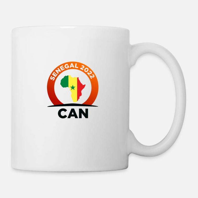 CAN SENEGAL 2022 - Tasse - Weiß