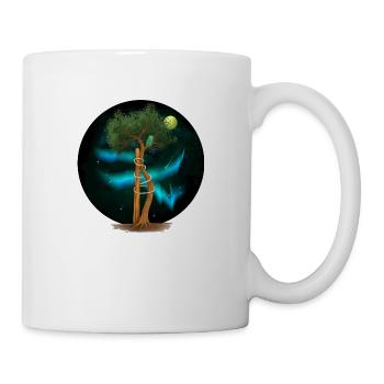 OT Tree in the Aurora Borealis (gOT it!) - Mug - white - Right