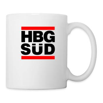 Hamburg Süd (HBG Süd) - Tasse - Weiß - Rechts