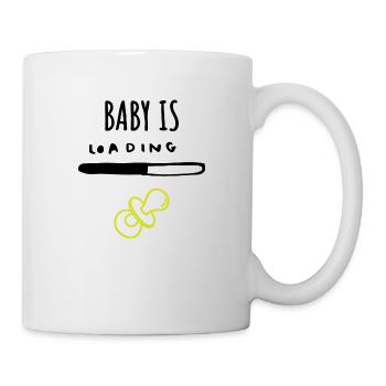 Baby is loading... - Tasse - Weiß - Rechts
