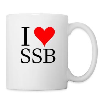 i love ssb - Mug - white - Right