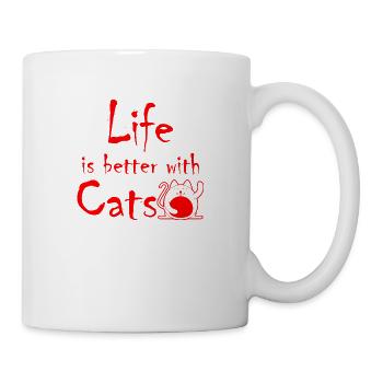 Cat Katze - Mug - white - Right
