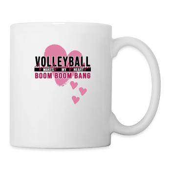 volley-ball volley-ball volley-ball - Mug blanc - blanc - Droite