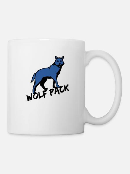 Wolf Pack - Tasse - Weiß