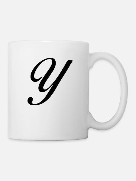 Y - Mug - white