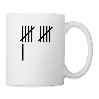 11 Stripes - Tasse - Weiß - Rechts