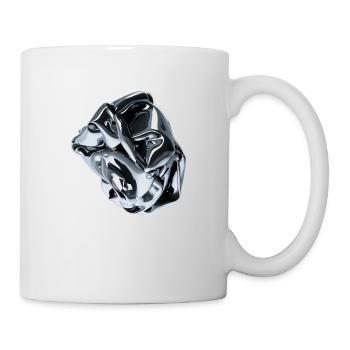 Futuristic 3D - Tasse - Weiß - Rechts