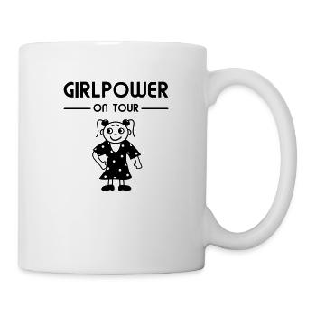 Girlpower on Tour - Mädchen Party Girl Power - Mug - white - Right