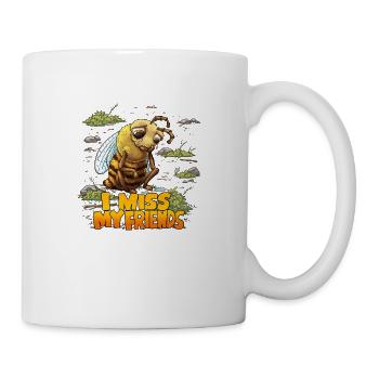 Rettet die Bienen ! - Tasse - Weiß - Rechts