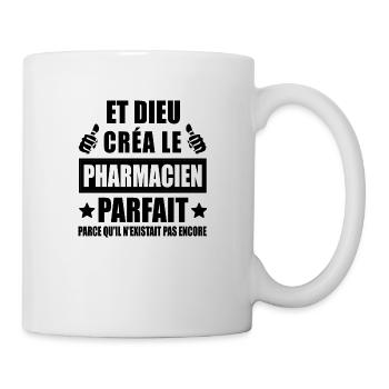 pharmacien parfait / humour pharmacien - Mug blanc - blanc - Droite