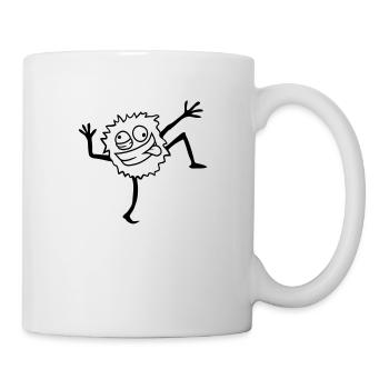 Crazy Dancing Monster - Mug - white - Right