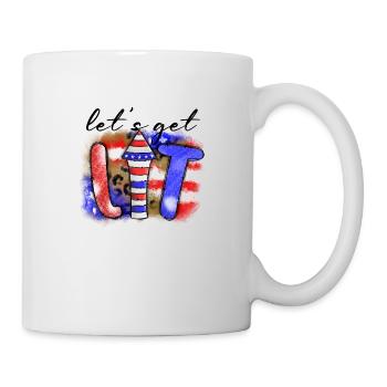 Let's Get Lit - Mug - white - Right