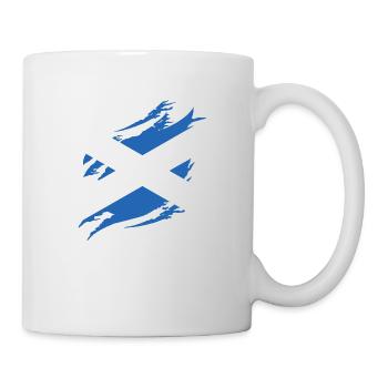 Scotland Flag Scottish Flag Alba GB UK - Mug - white - Right