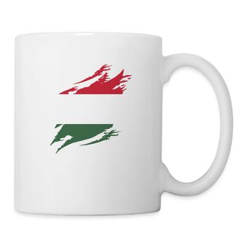 Hungary Flag Hungarian Flag Balaton Hungary - Mug - white - Right