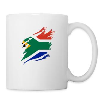 South Africa Flag Africa South African Flag - Mug - white - Right