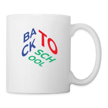 Back to School - Tasse - Weiß - Rechts