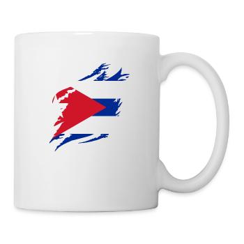 Cuba Flag Caribbean Holiday Cuba Travel Havana - Mug - white - Right