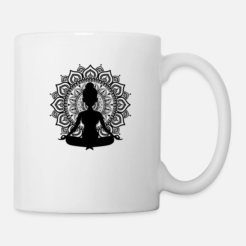 Meditation - Tasse - Weiß