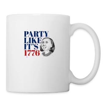 Party Like It's 1776 - Mug - white - Right