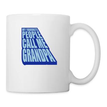People Call Me Grandpa - Mug - white - Right