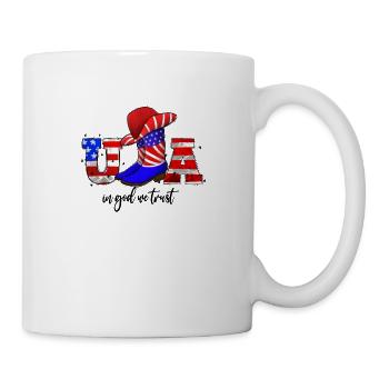 Usa In God We Trust - Mug - white - Right