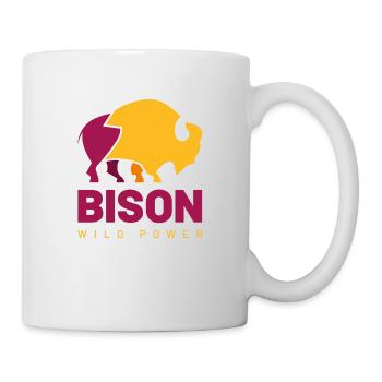 Wild Power Bison - Mug - white - Right