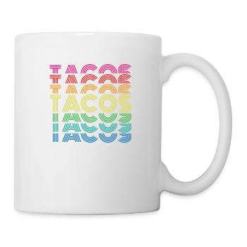 Tacos - Mug blanc - blanc - Droite