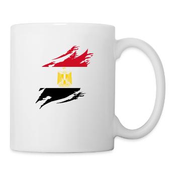 Egypt Flag Hurghada Africa Egyptian Flag - Mug - white - Right