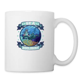 Sea Zoologist Scientist Marine Biology - Tasse - Weiß - Rechts